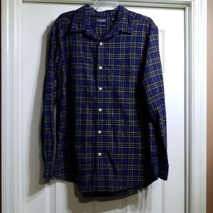 Mens size Lg chaps button down.